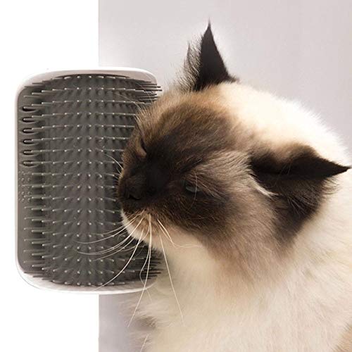 SHOP-STORY - Groomer Grey: Cat Grooming Corner Brush