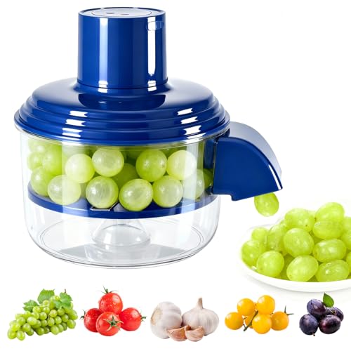 New Electric Fruit Peeler Machine, Automatic Grape, Cherry Tomato & Garlic Peeler, Fast Small Fruit Skin Remover for Kitchen, Salad Prep & Picnic Use, Portable Rechargeable Peeling Tool