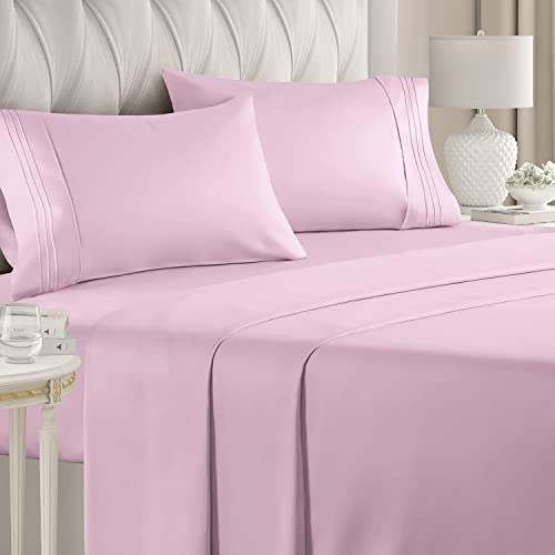 Full Size Sheet Set Breathable & Cooling Sheets Hotel