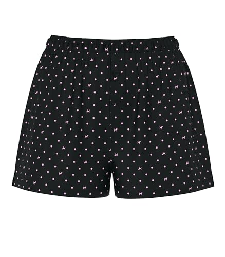 Victoria's Secret PINK Women's Boxy Pajama Shorts, Pink Dog Dot, XL - image 4