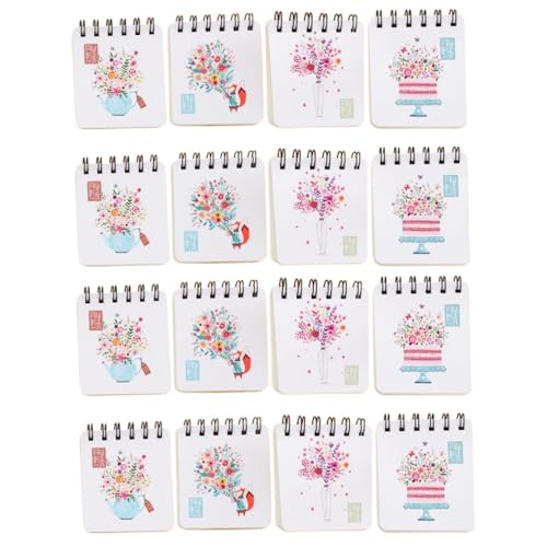 Bloc notes portable à spirale NUOBESTY lot de 2 carnets mémo compacts pour école et bureau