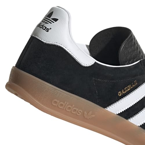 adidas Gazelle Indoor OG Mens Sneaker (Black White Gum, 4)4