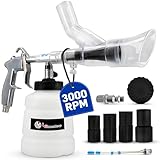 LE LEMATEC Car Wash Equipment: High Pressure Foam Cleaning Gun, Extractor Vacuum Set, Stainless Nozzle for Automotive Detailing, Carpet, Upholstery, Surface Cleaning (LE-WT-0100SB)
