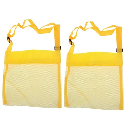 Abaodam 2 Peças pacote cruzado brinquedos de viagem para crianças sacos de conchas do mar para crian