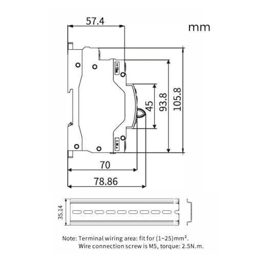 Dual Power Automatic Transfer Switch 2P 16A ATS PC Material Generator Umschalter Elektrische Wahlschalter (220VAC)