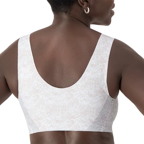 Image of Bali Women's Wireless Bra, Comfort Revolution Easylite T-Shirt Bras for Women, Pullover Design, Most Comfortable