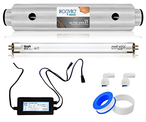 Image of Konvio Neer Aluminium UV Kit with Heavy Duty Barrel, Original Phil!ps Lamp & Choke - Compatible with All Water Purifiers