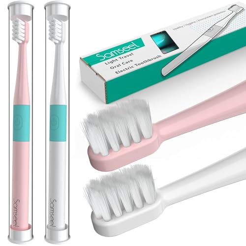 Samseel Sonic Electric Toothbrush 2-Pack