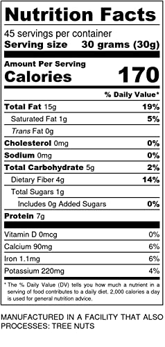 I'M A NUT Raw Almond 48 oz (3 lb) | Natural | Whole | Batch Tested Gluten & Peanut Free | No PPO | Non-GMO | No Herbicide | Healthy Protein boost | Premium Quality | Try the difference!!