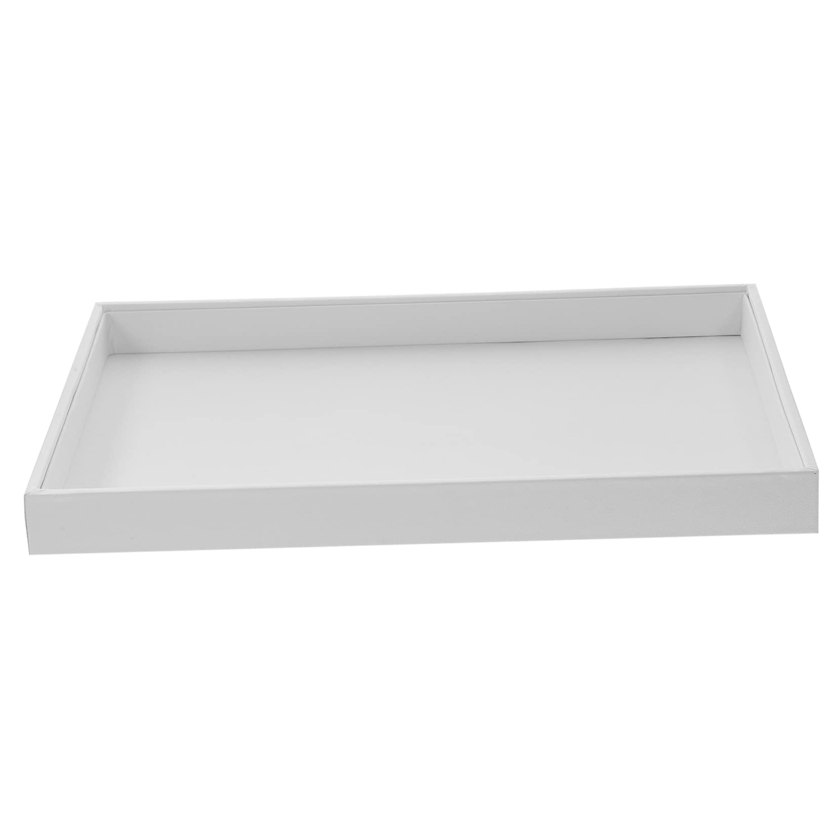 Bandeja para Joyas de Color Hecha de Pu Organizador de Pendientes Bandeja para Anillos Soporte para Joyas