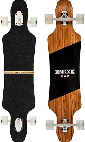 NKX Fearless Complete Longboard 39.5" Cruiser Skateboard