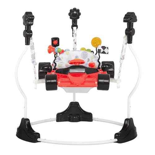 Dream On Me, Champ Activity Center & Jumper, Red