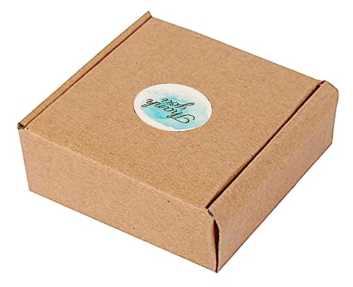 Prockage Small Shipping Boxes | 3 Ply Flat Corrugated Box | Size: 4 X 4 X 1.5 Inches (Inside Dimention) | Small Box Mailers for Gift Packing (Pack of 20) (B0CBTTVDV6) Amazon Price History, Amazon Price Tracker