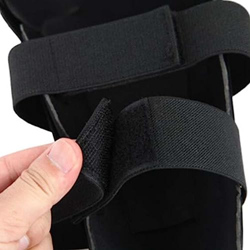 image for Generic 4X Motorcycle Knee Shin Guards Adjustable for Skating Skiing M