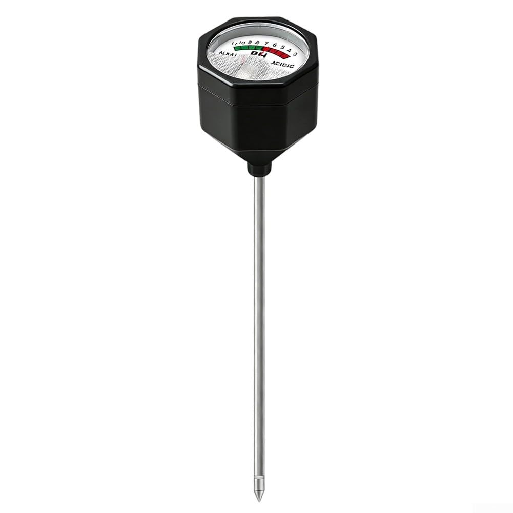 Portable Soil Ph Tester With Metal Probe For Garden Plants Offering Quick 3 To 11 Level Readings Without For Battery Need In Fields