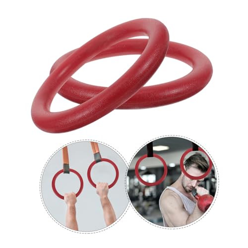 Anillas de gimnasia ABS con correas antideslizantes 2pcs miniatura 4