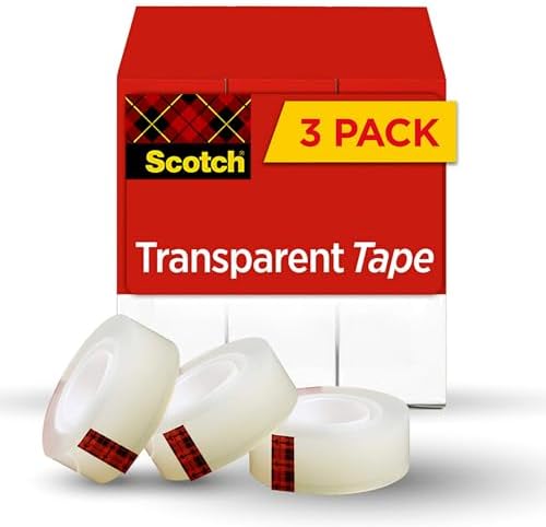 Amazon.com : Highland Transparent Tape, 1 roll 3/4 