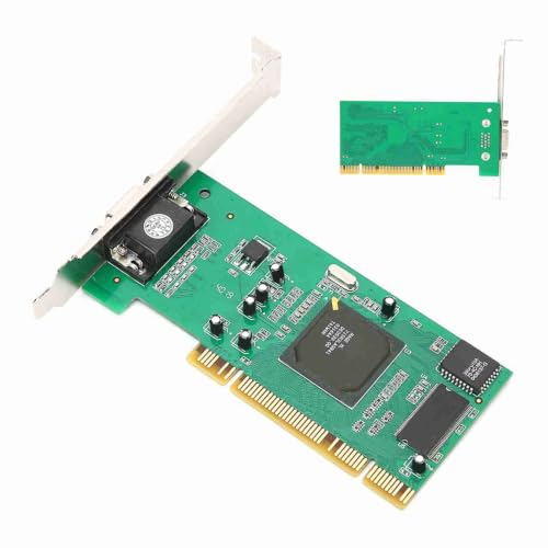 Image of Graphics Card,VGA PCI 8MB 32Bit,Desktop,Computer Accessories,Multi Display,for ATI Rage XL,SDRAM,Metal + Printed Circuit Board,Graphics Video Card,pc Graphics Card