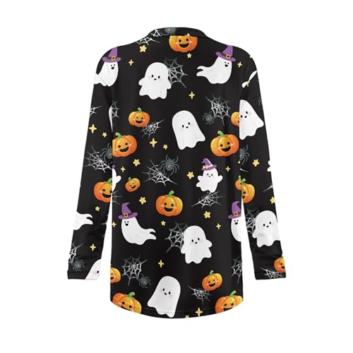 Image of Cardigan Sweaters for Women Long Sleeve Cardigan Soft Drape Open Front Fall Dusters V-Neck Jackets Dressy Loose Coat
