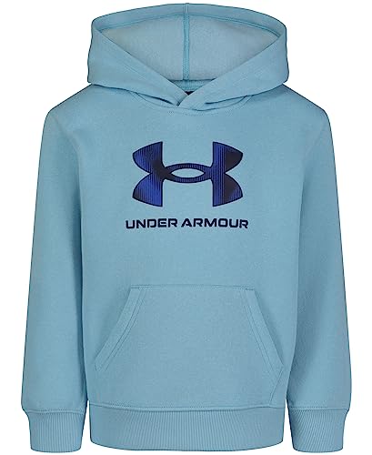 Image of Under Armour Boys' Fleece Pullover Hoodie Sweatshirt, Soft & Comfortable, Relaxed Fit