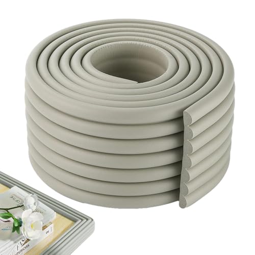 Protector de seguridad para bordes de esquinas, muebles de espuma suave y bordes de chimenea, tiras de espuma suave, protectores de parachoques para la cama