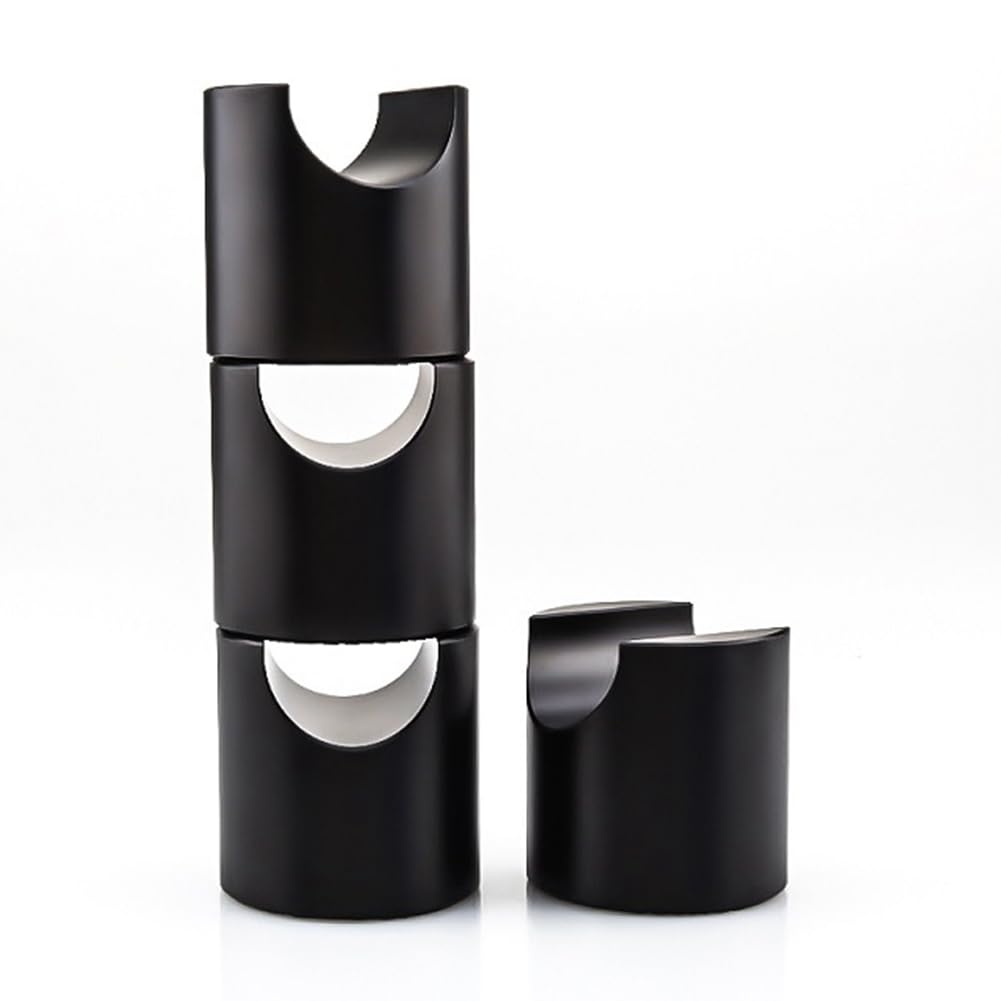 4 Stück HiFi Kabelhalter Stoßfeste Kabelhalterung Kabelhalter für Lautsprecher Multifunktions Schwarz