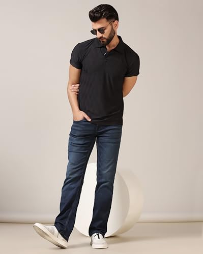 Image of TOPLOT Men's Regular Fit Polo T-Shirt