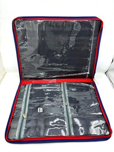 Image of Echo Boomers Designed Print A3 Size Drawing Activity Bag with Multiple Pockets