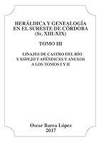 Heráldica y Genealogía en el Sureste de Córdoba (Ss. XIII-XIX). Tomo III. Linajes de Castro del Río y Espejo y apéndices y anexos a los Tomos I [...] 8468503983 Book Cover