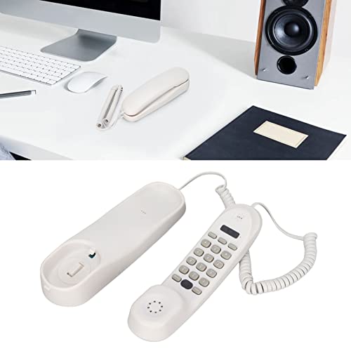 Teléfono con cable para pared con función multipropósito miniatura 3