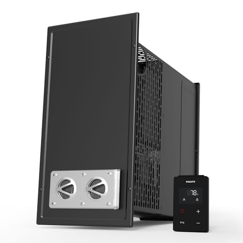 FOGATTI RV Furnace Efficient Spark Ignition - RV Furnace Panel 20.6x10.5 Inch Black by FOGATTI - Image 5