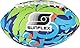 Sunflex® Neopren American Football Tropical Wave | sehr griffig und lässt Sich ideal Werfen und Fangen | Ball weich und leicht für den Strand und den Garten | extrem robust und für Jede Altersgruppe