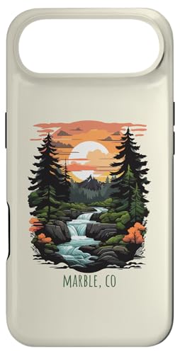 Marble Colorado USA gZȎR̃fUCB X}zP[X iPhone Air p