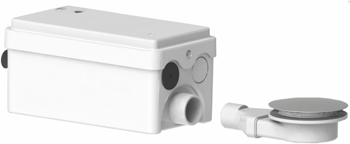 SANITRIT Pompa SANISHOWER Flat Scarico Doccia con Sifone RIBASSATO