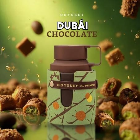 Perfume Odyssey Dubai Chocolat Eau de Parfum 100 ml, Perfume Árabe