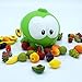 Om Nom СUT THE ROPE PLASTIC TOY Fruit Lunch box -Om Nom open mouth - Cut The Rope Figures-Cut the Rope Stuffed Animal-Cut The Rope Toys - Nommies-om nom frog-cut the rope magic -Om-nom Figure Plastic