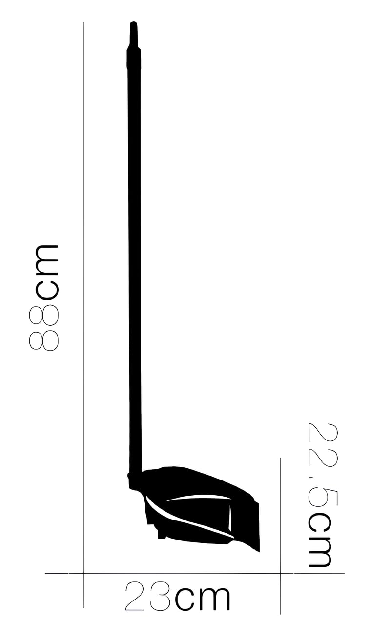 RECOGEDOR Pflücker, Blau, 80 cm