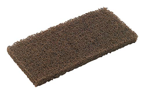 3M Doodlebug Brown Scrub 'N Strip Pad 8541, 4.625 in x 10 in (20 count)