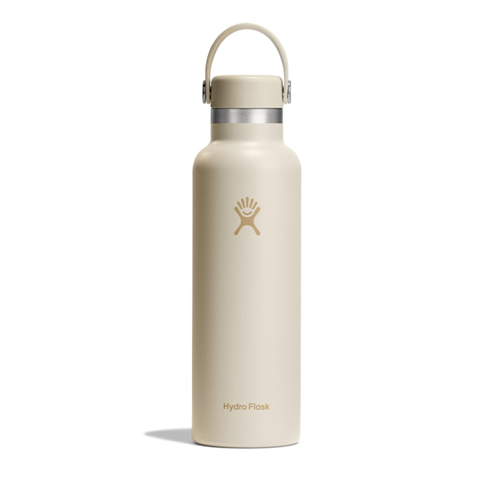 Hydro Flask Water Bottle - Insulated Stainless Steel - Does Not Spill, Leakproof in 21 oz Coconut Cream