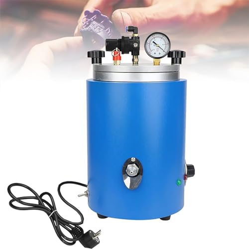 La mejor comparación de Máquinas de fundición más recomendados. 39 XQZMZSCP Inyector de Cera, Herramienta de joyería de inyector de Cera de vacío Redondo, máquina de fundición de Cera de 500 W con máquina de inyección de Cera de vacío de...