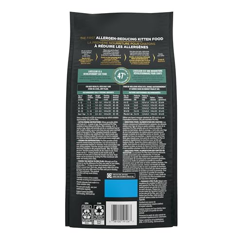 Purina Pro Plan LiveClear Allergen Reducing Dry Kitten Food, Chicken & Rice - 1.45 kg Bag image 1
