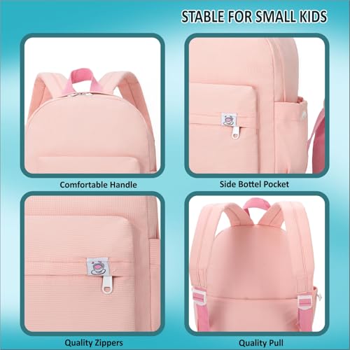 Image of Tinytot 15 inch Cute Backpack for Kids Girls Boys Toddler Backpack Preschool Nursery Play School Travel Bag for 5 to 8 Year Child - Mini Size
