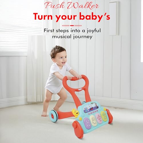 Image of StarAndDaisy Walker for Baby 6-24 Months / 2-in-1 Push /playgym Walker for Infants & Toddlers with Hanging Toys, Lights & Music| Sit-to-Stand Learning Walker for Boys & Girls