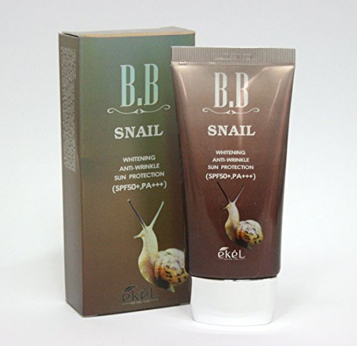 eKeL Snail Bb Cream 50Ml / Blemish Balm,Whitening,Anti-Wrinkle Spf50+ Pa+++ / Korea Cosmetics