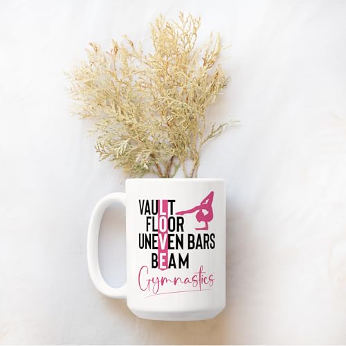 Taza de Cerámica Blanca para Gimnasia 11 Onzas miniatura 6