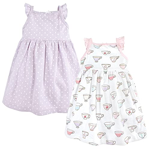 Image of Hudson Baby Girl's Cotton Dresses