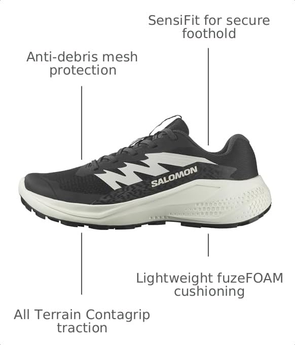 Image of Salomon Men's Alphaglide Trail Running Shoes for Hiking