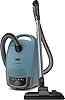 Miele Guard S1 Bagged Canister Vacuum Cleaner with AirClean Filter and FiberTeQ Universal Floorhead, Lightweight & Compact Design, Nordic Blue – 12752460