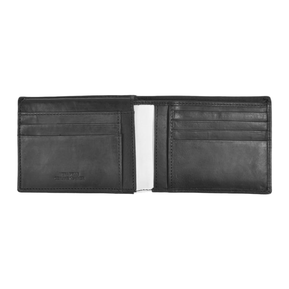 Juventus 133211, Accessori Portafogli da Viaggio Unisex-Adulto, Nero, 12,5x9,5x2 cm