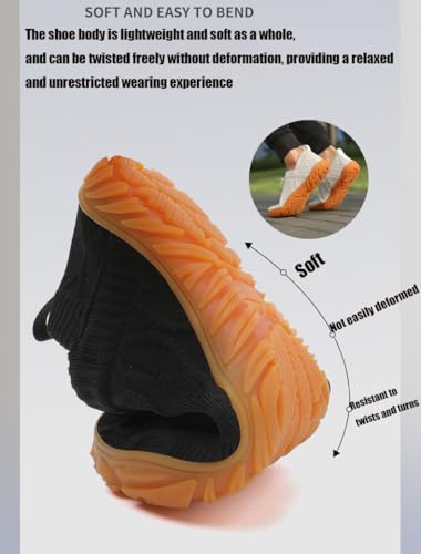 Men's Haritap Water Shoes, Joyoasis Water Shoes Casual Non Slip Quick-Drying Slip on Knitted Water Sneakers Shoes4